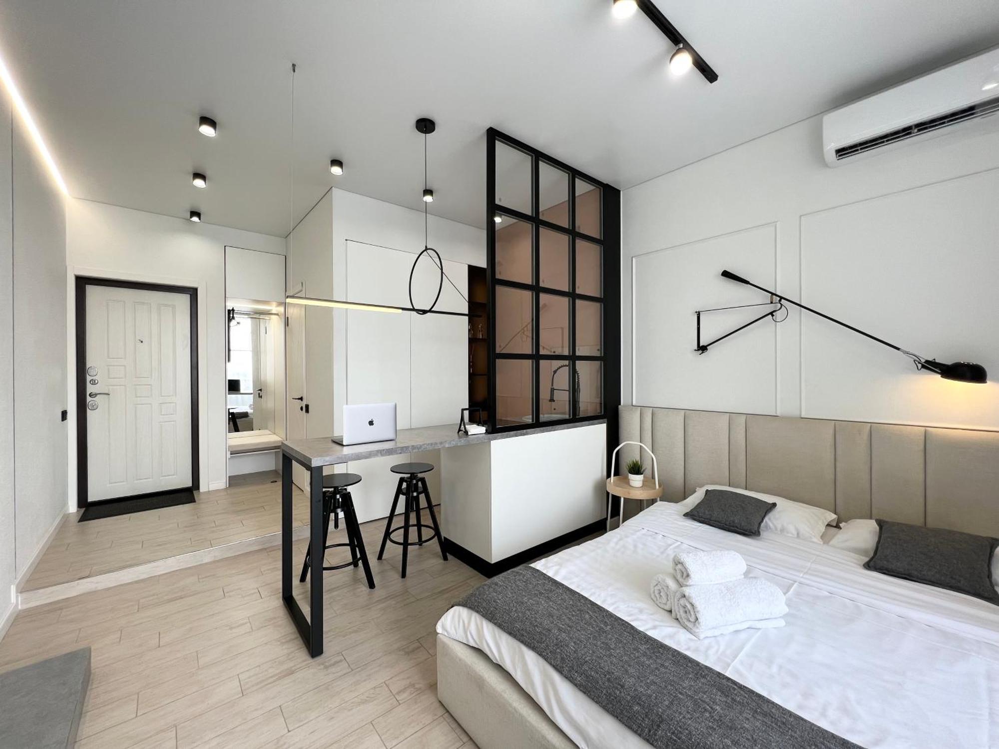 Квартира Smart В Новом Доме Pavlodar Buitenkant foto