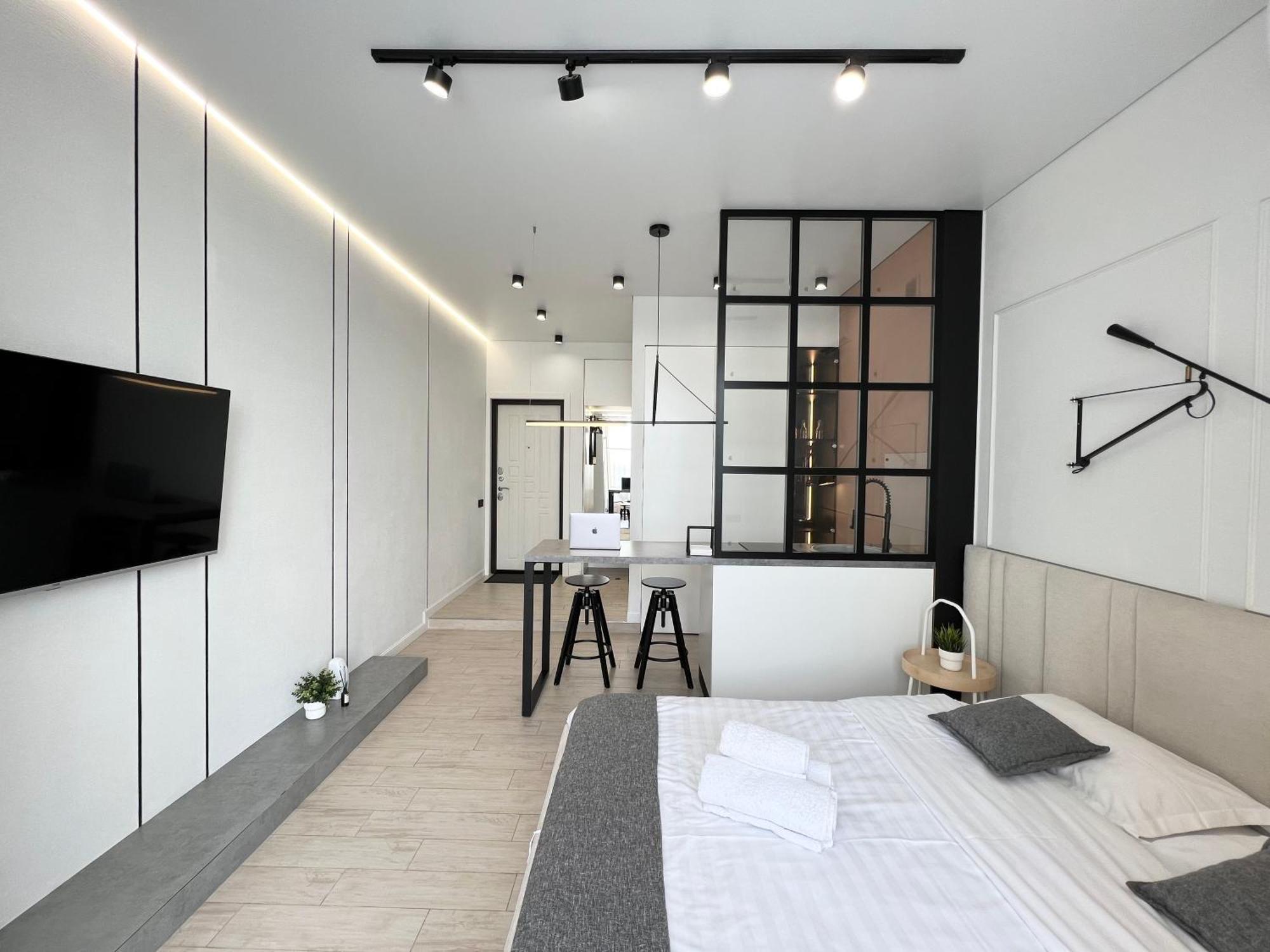 Квартира Smart В Новом Доме Pavlodar Buitenkant foto